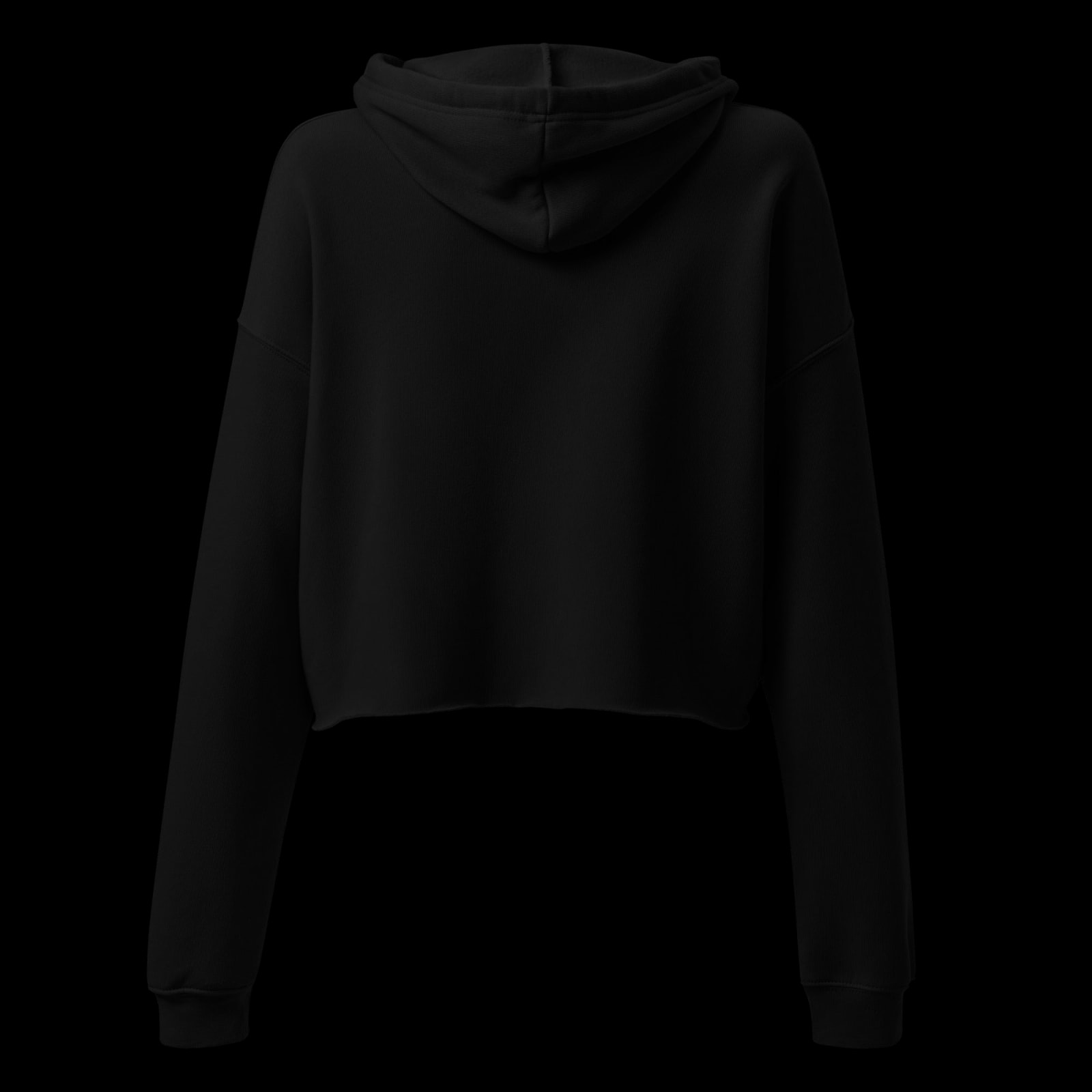Women's Crop Hoodie — back